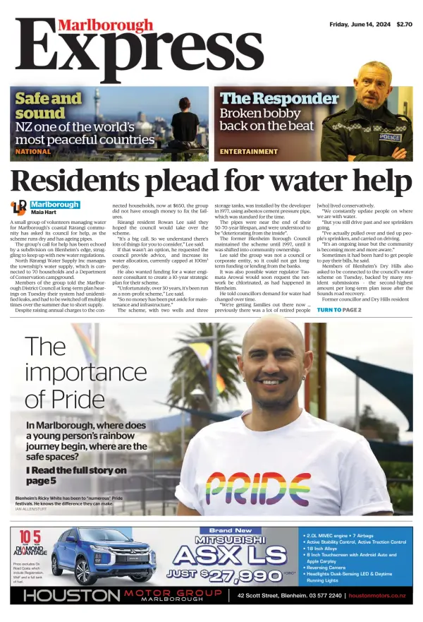 Read full digital edition of The Marlborough Express newspaper from New Zealand