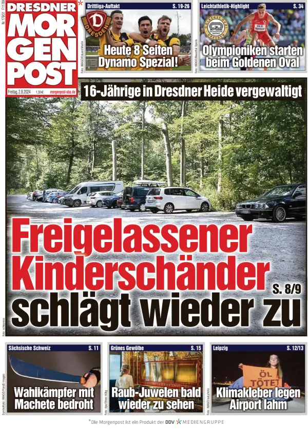 Read full digital edition of Dresdner Morgenpost newspaper from Germany