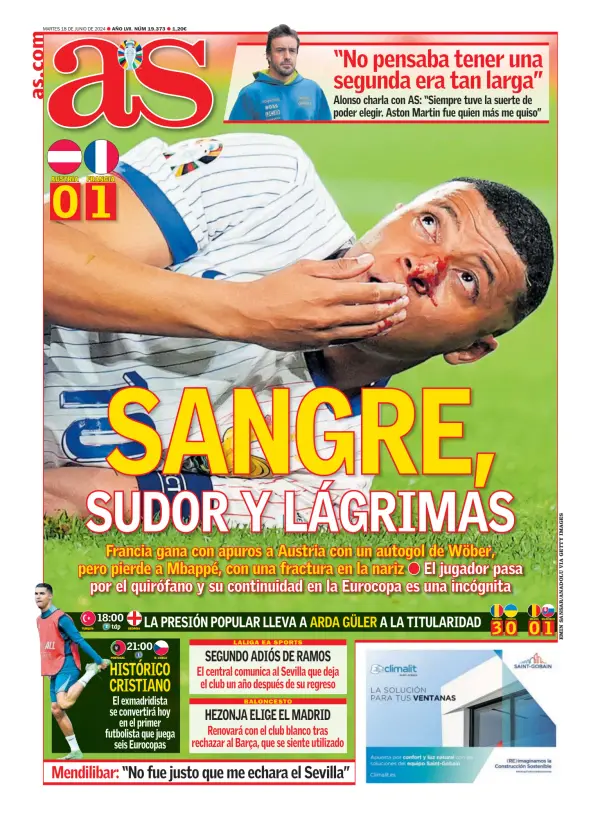 Read full digital edition of Diario AS (Las Palmas) newspaper from Spain