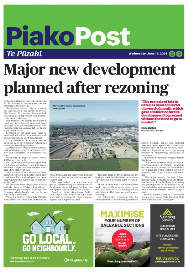 Read full digital edition of Piako Post newspaper from New Zealand