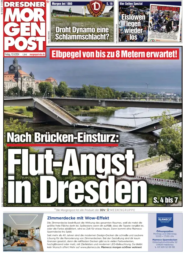 Read full digital edition of Dresdner Morgenpost newspaper from Germany