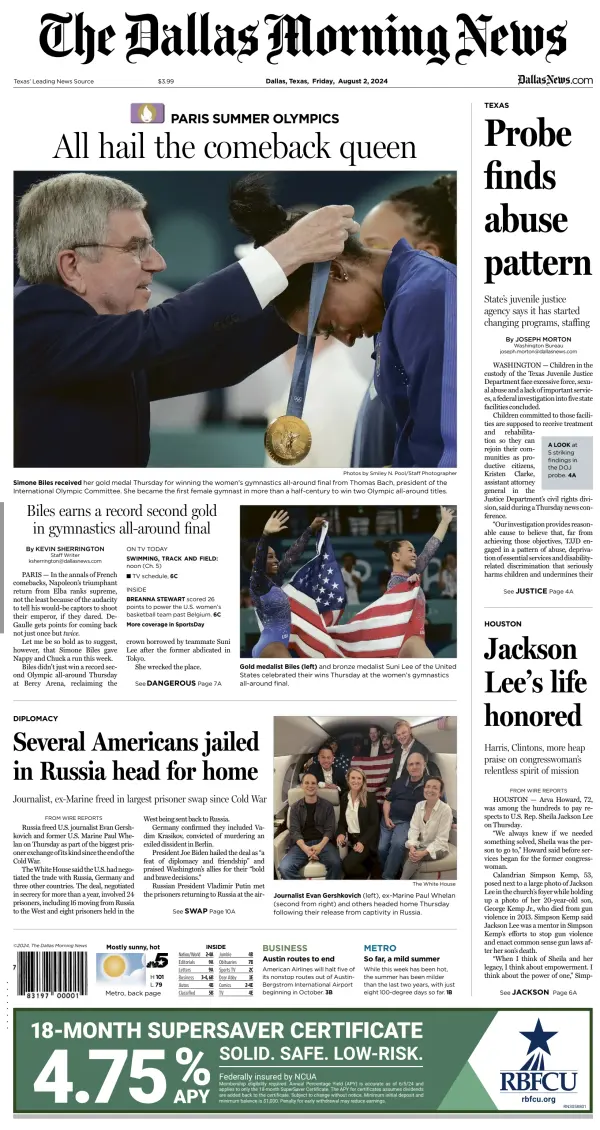 Read full digital edition of The Dallas Morning News newspaper from USA