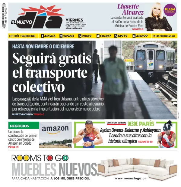 Read full digital edition of El Nuevo Dia newspaper from Puerto Rico