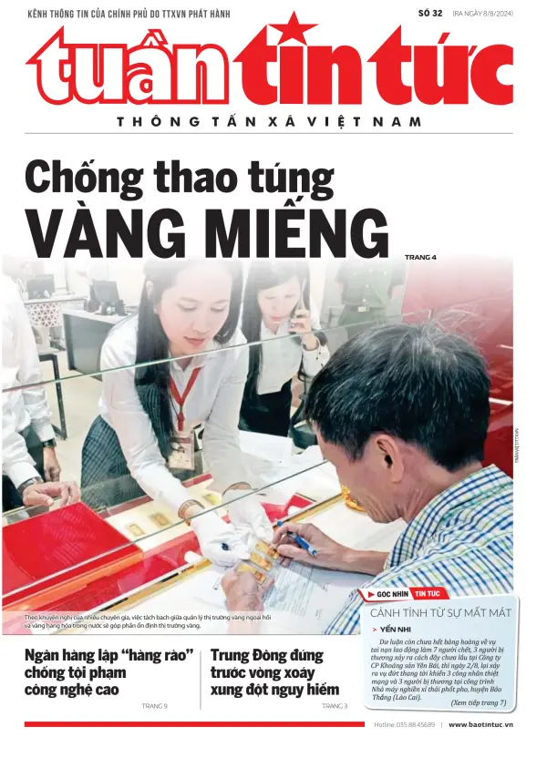 Read full digital edition of Tin Tuc newspaper from Vietnam