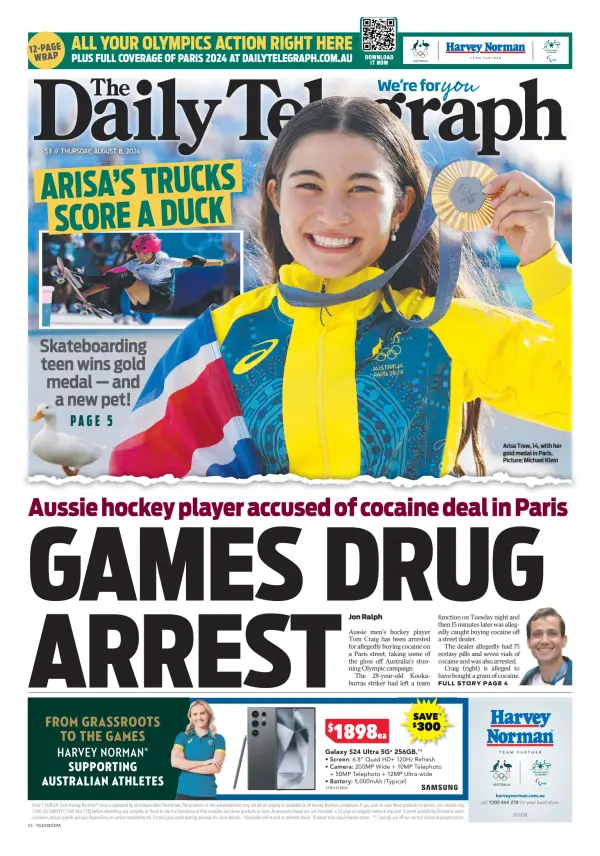 Read full digital edition of The Daily Telegraph (Sydney) newspaper from Australia