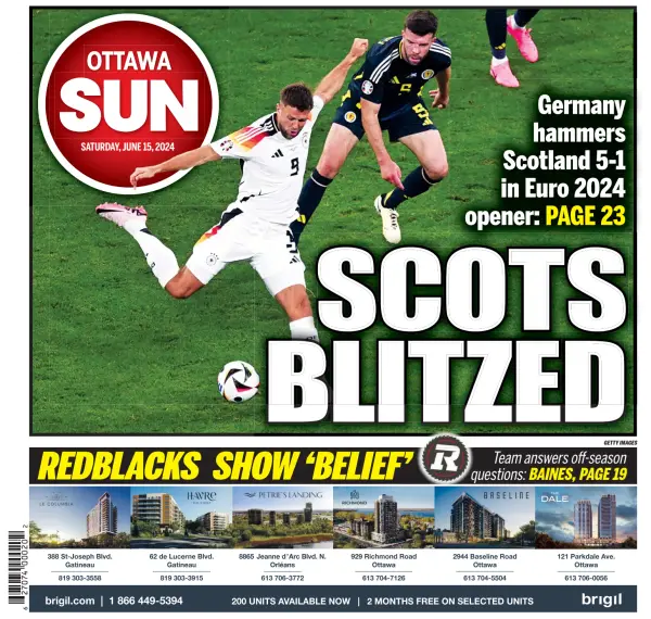Read full digital edition of Ottawa Sun newspaper from Canada