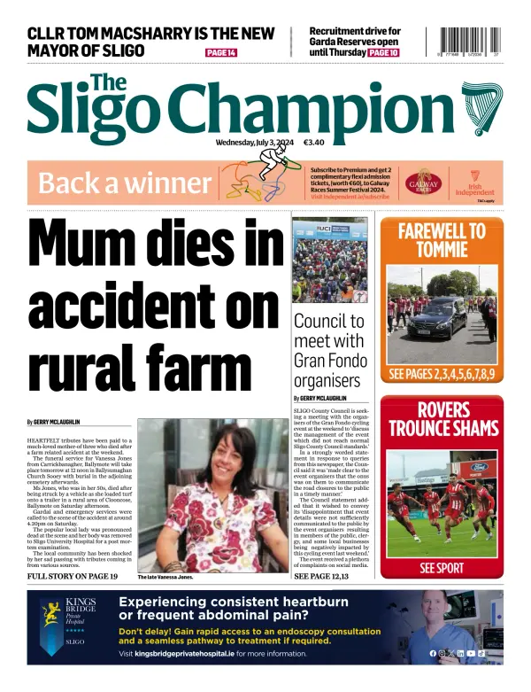 Read full digital edition of The Sligo Champion newspaper from Ireland