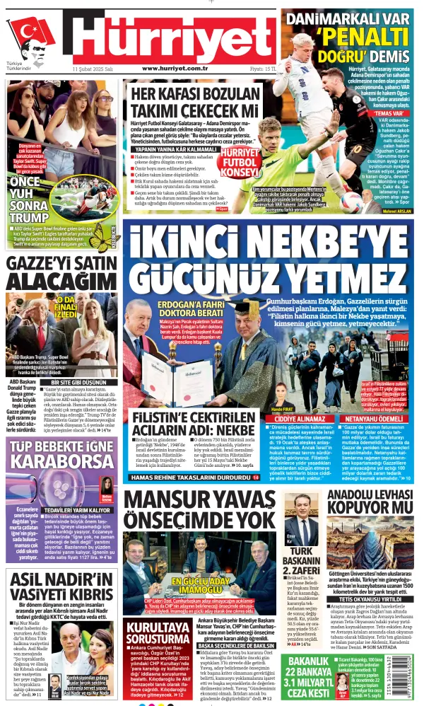 Read full digital edition of Hurriyet Print Edition newspaper from Turkey