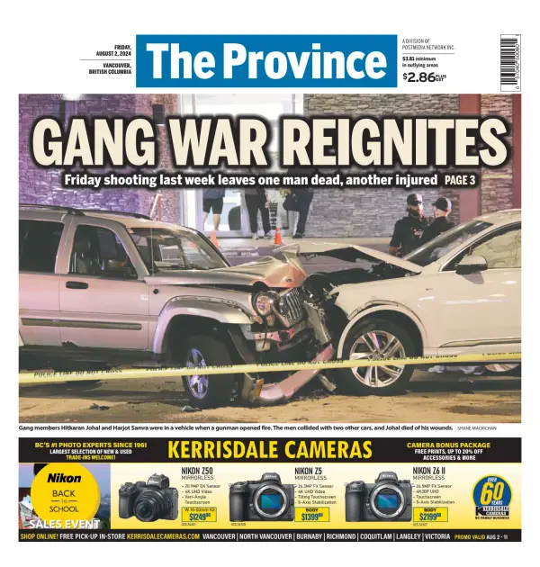 Read full digital edition of The Province (Vancouver) newspaper from Canada