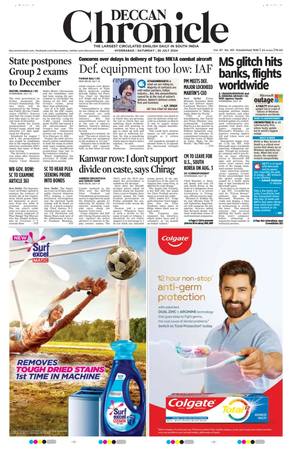 Read full digital edition of Deccan Chronicle newspaper from India