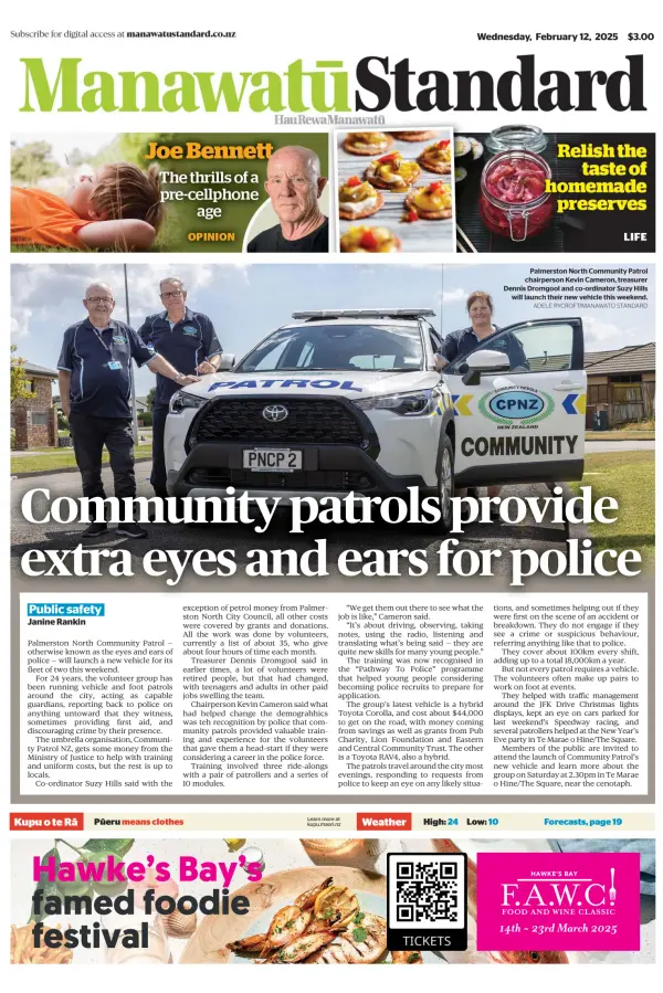 Read full digital edition of Manawatu Standard newspaper from New Zealand