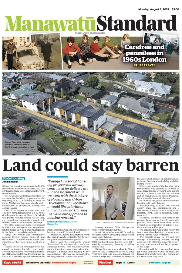 Read full digital edition of Manawatu Standard newspaper from New Zealand