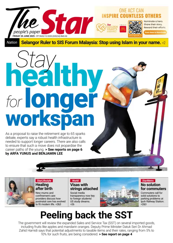 Malaysian Newspaper Front Pages  Paperboy Online Newspapers