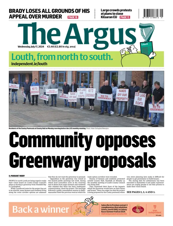 Read full digital edition of The Argus newspaper from Ireland