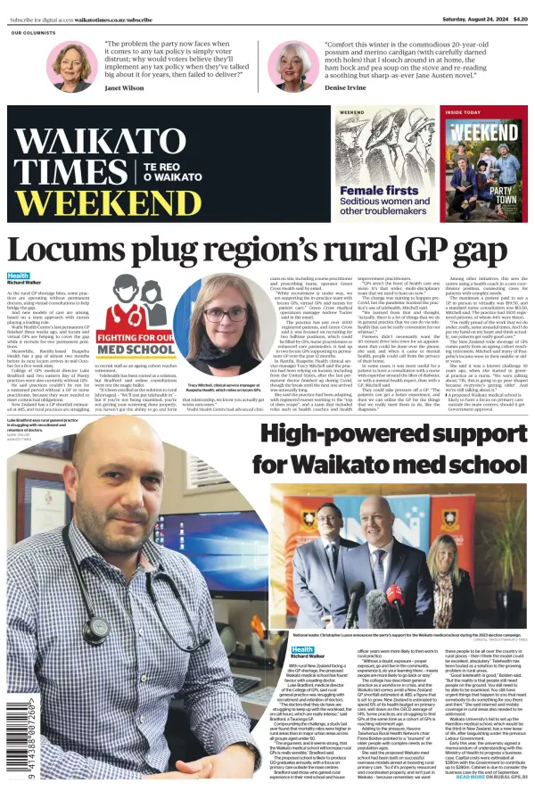 Read full digital edition of Waikato Times newspaper from New Zealand