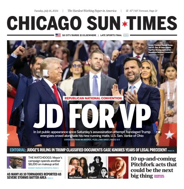 Read full digital edition of Chicago Sun-Times newspaper from USA