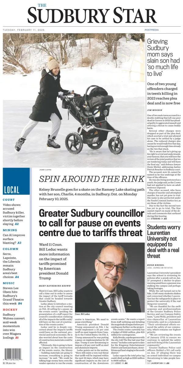 Read full digital edition of The Sudbury Star newspaper from Canada