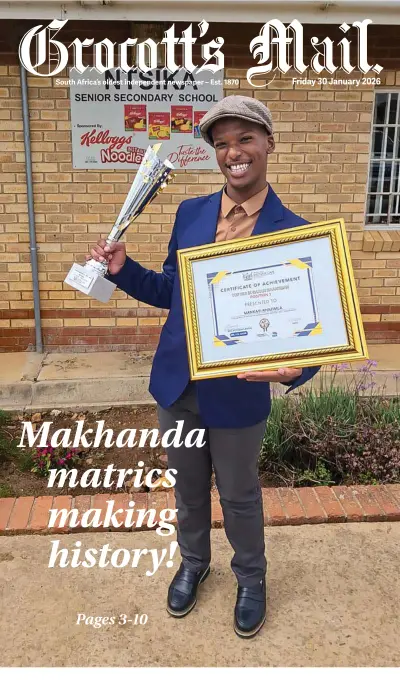 Front page of  newspaper from 