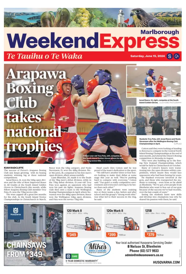 Read full digital edition of The Saturday Express newspaper from New Zealand