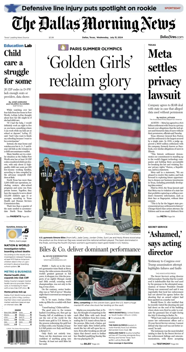 Read full digital edition of The Dallas Morning News newspaper from USA