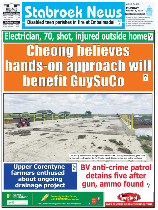 Read full digital edition of Stabroek News newspaper from Guyana