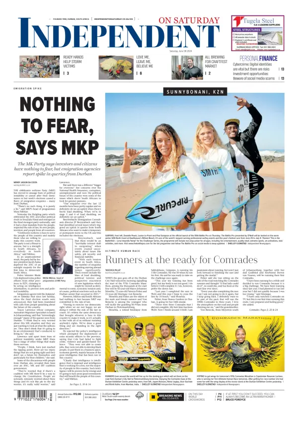Read full digital edition of The Independent on Saturday newspaper from South Africa