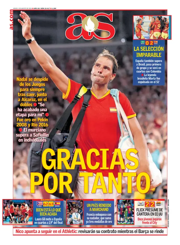 Read full digital edition of Diario AS (Catalunya) newspaper from Spain