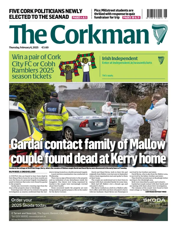 Read full digital edition of The Corkman newspaper from Ireland