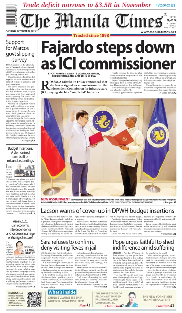 Filipino Newspaper Front Pages Paperboy Online Newspapers