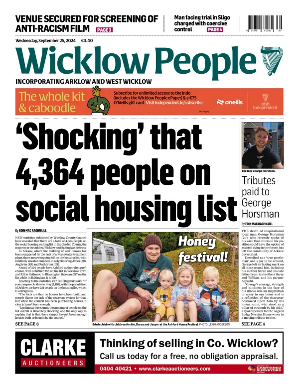 Read full digital edition of Wicklow People newspaper from Ireland