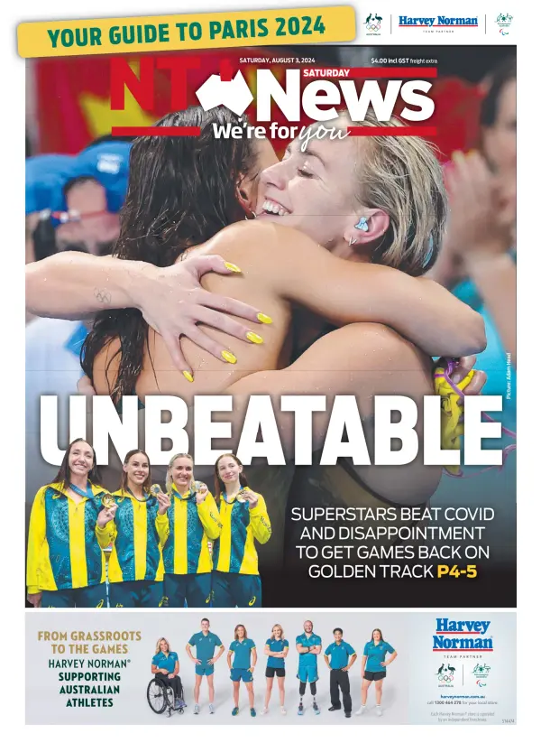 Read full digital edition of Northern Territory News newspaper from Australia