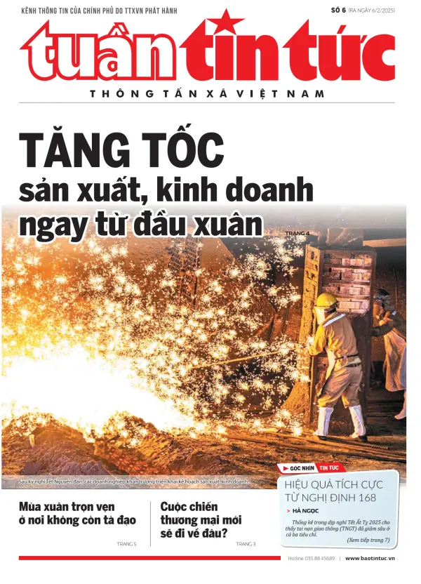 Read full digital edition of Tin Tuc newspaper from Vietnam