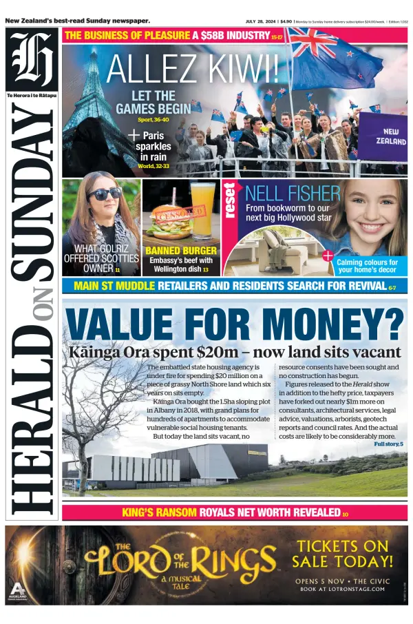 Read full digital edition of Herald on Sunday (New Zealand) newspaper from New Zealand