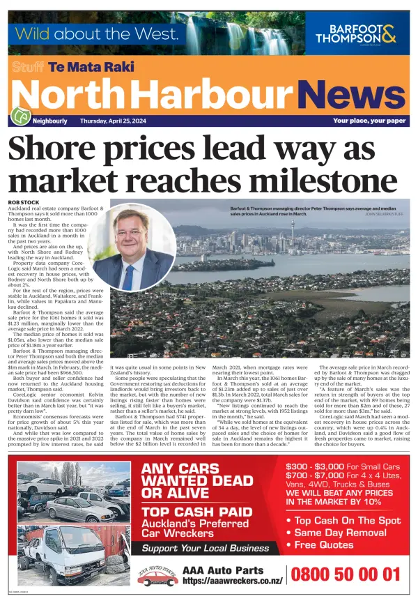 Read full digital edition of North Harbour News newspaper from New Zealand