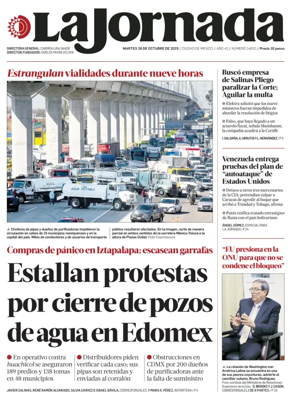 Mexican Newspaper Front Pages Paperboy Online Newspapers