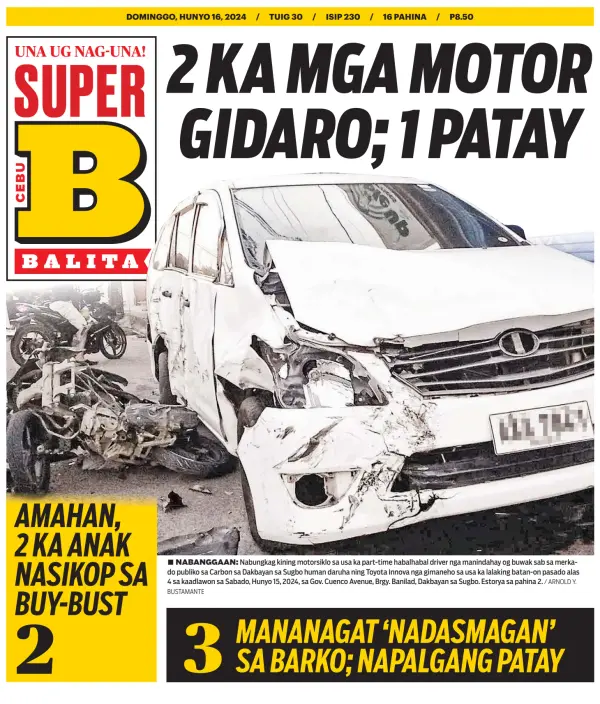 Read full digital edition of SuperBalita Cebu newspaper from Philippines