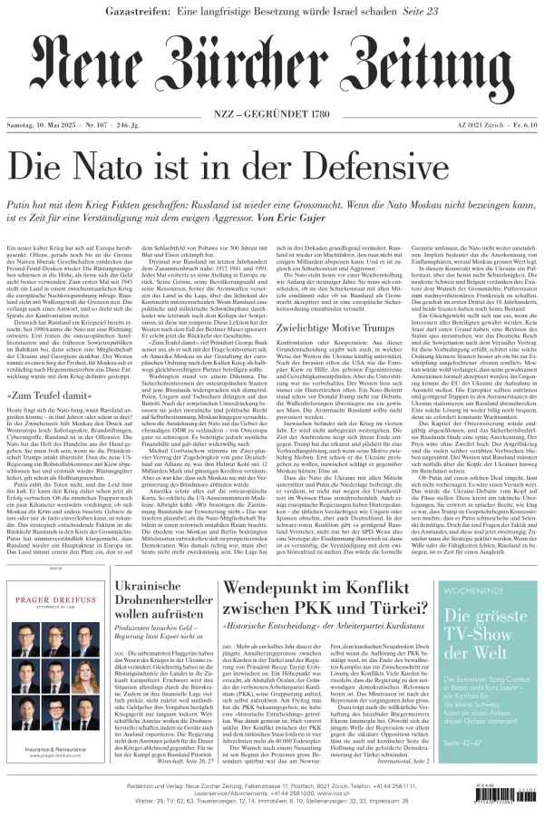 Read full digital edition of Neue Zurcher Zeitung Swiss Edition newspaper from Switzerland