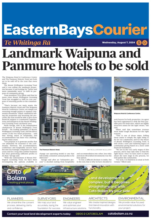 Read full digital edition of East and Bays Courier newspaper from New Zealand