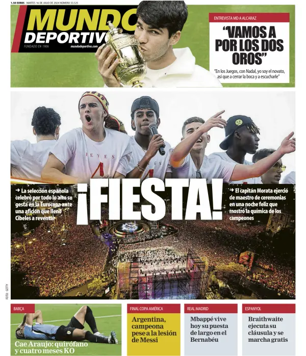 Read full digital edition of Mundo Deportivo newspaper from Spain