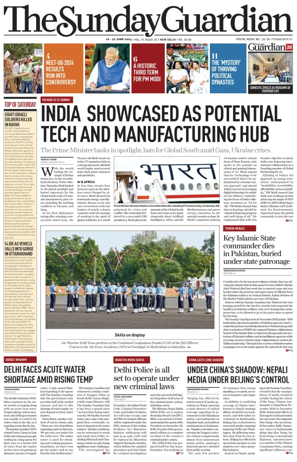 Read full digital edition of The Sunday Guardian newspaper from India