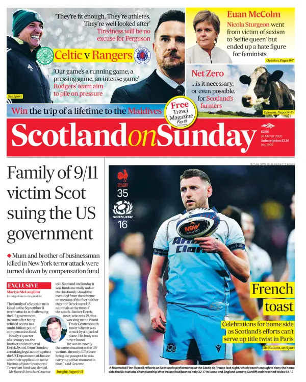 Scottish Newspaper Front Pages | Paperboy Online Newspapers