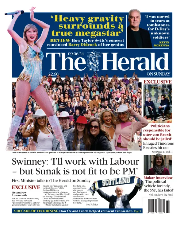 Read full digital edition of The Sunday Herald newspaper from Scotland