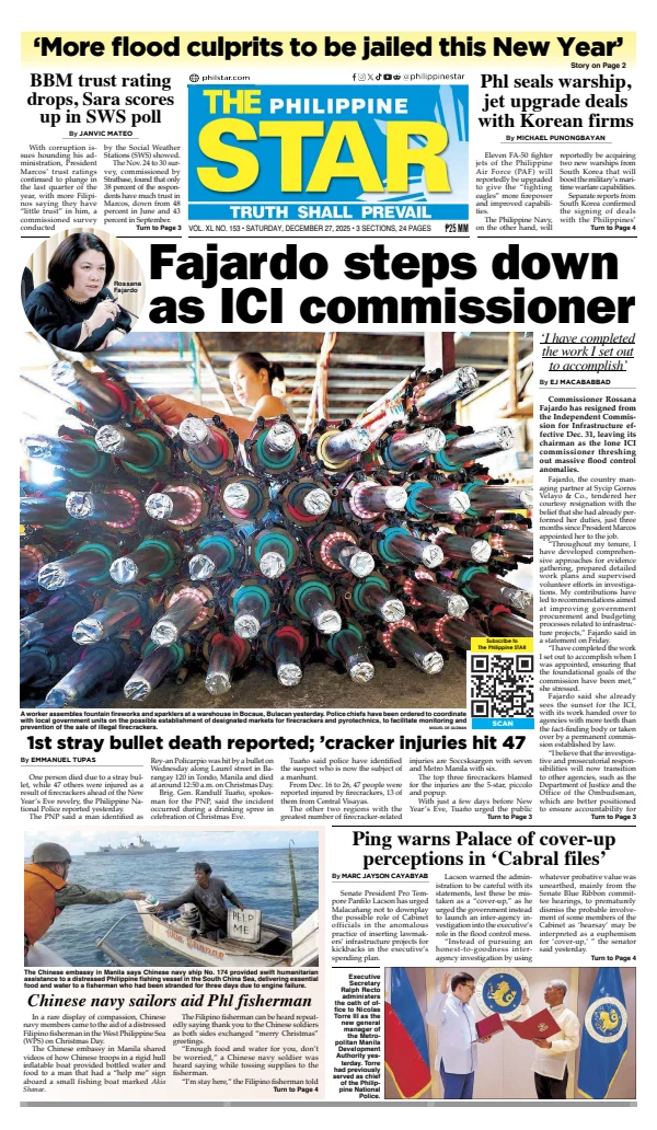 Filipino Newspaper Front Pages Paperboy Online Newspapers