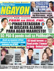 Filipino Newspaper Front Pages Paperboy Online Newspapers