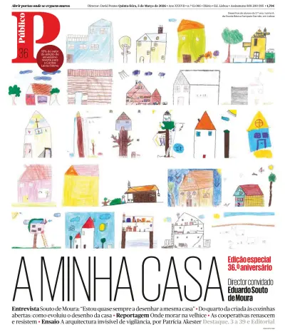 Front page of  newspaper from 