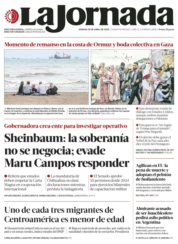 Mexican Newspaper Front Pages Paperboy Online Newspapers