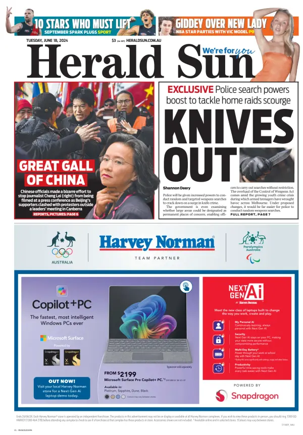 Read full digital edition of Herald Sun newspaper from Australia