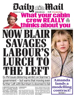 copertina del libro Daily Mail