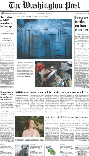 copertina del libro The Washington Post Sunday
