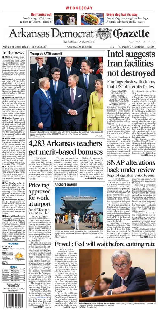 Arkansas Democrat-Gazette Today's Edition